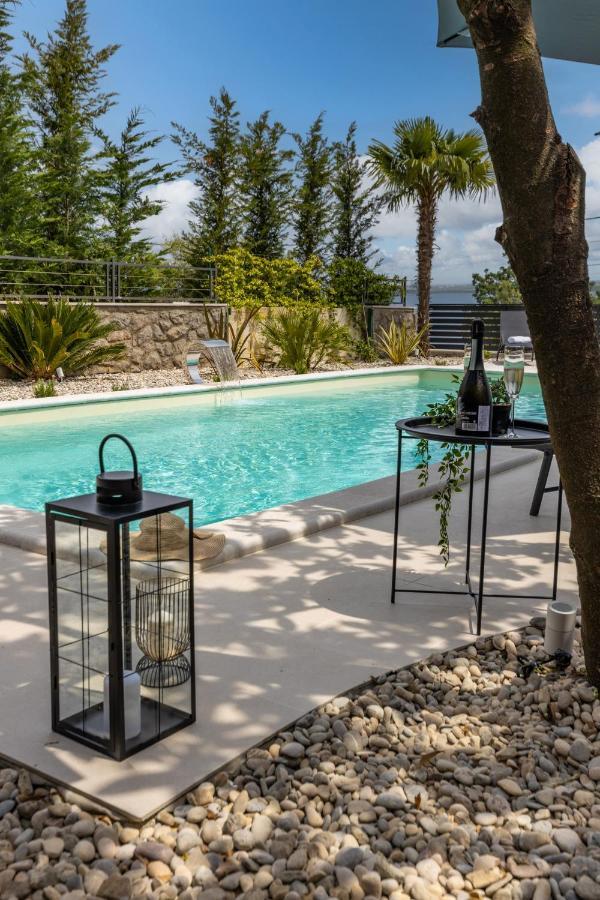 Villa Adriatic, Apartment Enio With Swimming Pool, Panoramic Sew View, Free Parking Ičići Exterior foto